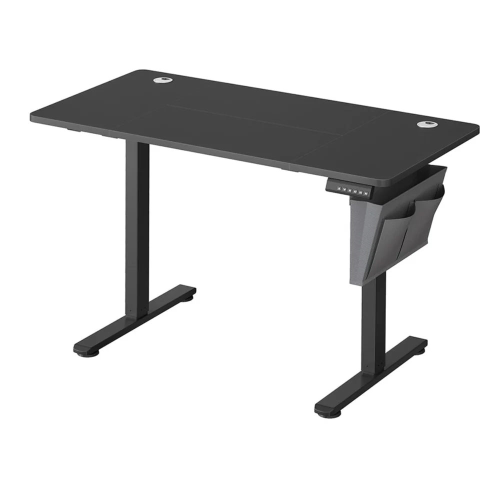 Professionnel Haute Capacité Bureau électrique assis-debout bureau réglable en hauteur 60 x 120 x (72-120) cm 4 hauteurs m...