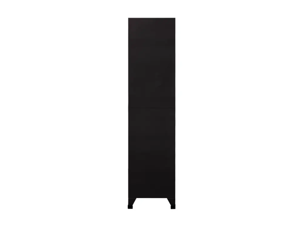 Range-câbles Armoire à casiers Noir 90x45x180 cm Acier