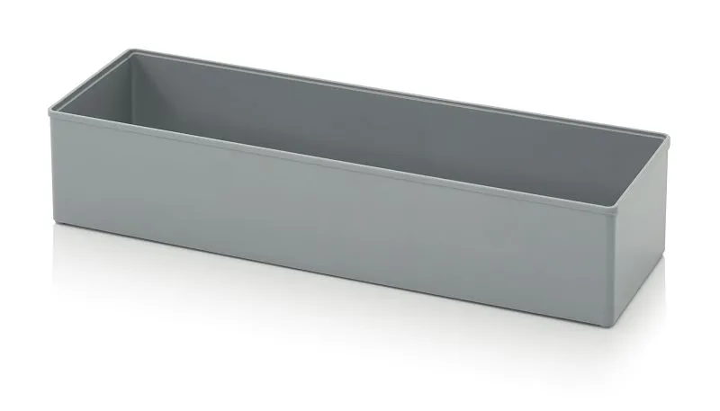 Boîtes d'insertion Auer pour boîtes d'assortiment 312 x 104 x 63 cm gris argenté SB E 26-7001 se fournir...
