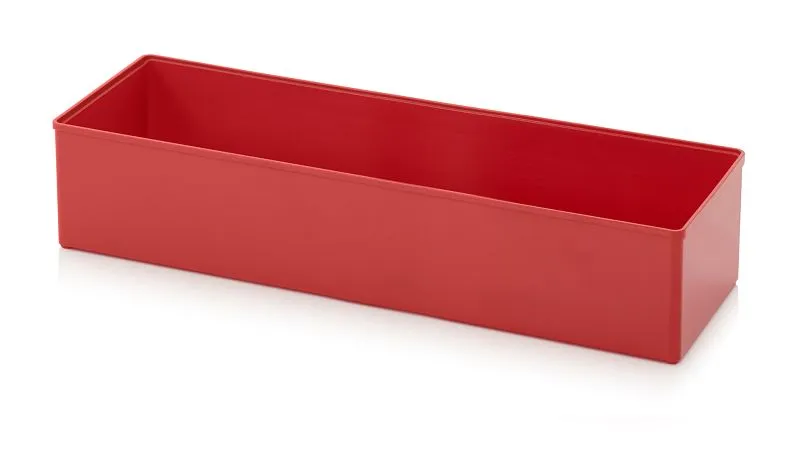 Boîtes d'insertion Auer pour boîtes d'assortiment 312 x 104 x 63 cm rouge signalisation SB E 26-3020 se...