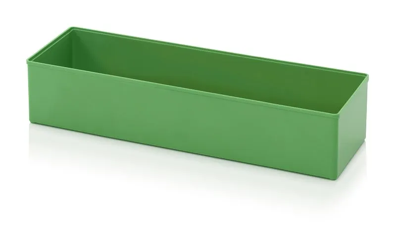 Boîtes d'insertion Auer pour boîtes d'assortiment 312 x 104 x 63 cm jaune-vert SB E 26-6018 commander à...