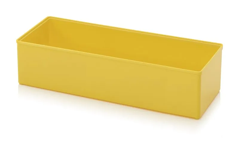 Boîtes d'insertion Auer pour boîtes d'assortiment 26 x 104 x 63 cm jaune signal SB E 25-1003 obtenir à b...