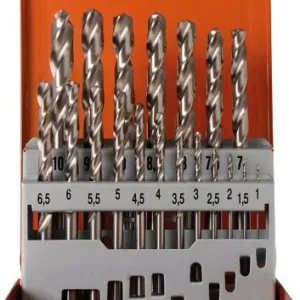 Cassette de perçage Projahn HSS-G 19 pièces 1-10 / 05 mm ESSENTIEL 60318 acheter à bas prix