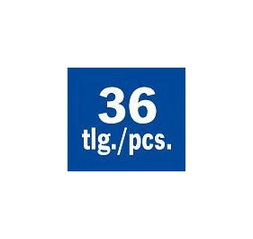 Cassette Projahn 1plus DIN 338 HSS-Co 5% 36 pièces chacune 5 pièces : 2 - 25 - 3 - 35 mm chacune 3 S 60668 se procurer à b...