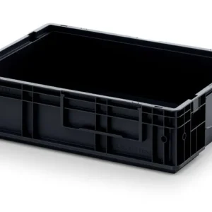 Conteneur Auer ESD-RL-KLT avec fond lisse et trous d'évacuation d'eau LxPxH: 60 x 40 x 147 cm ESD RL-KLT...