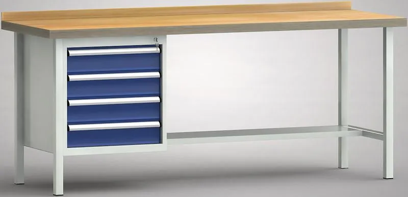 Etabli classique KLW - 2000 x 700 x 840 mm L x P x H WS118N-2000M40-E7029 acheter à bas prix