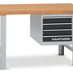 Etabli Kraftwerk 850x1500x700 mm caisson à 4 tiroirs 115150054 acquérir à bas prix
