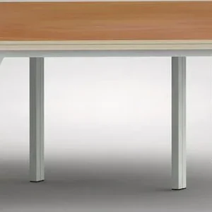 Etabli standard KLW de forme hexagonale avec plateau multiplex en hêtre de forme hexagonale 2338 x 2700 x 40 mm L x l x P...