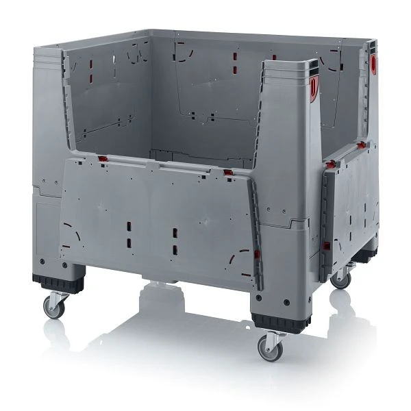 Grandes caisses pliables Auer avec 4 volets LxPxH: 120 x 100 x 114 cm 4 roues KLK 1210R acquérir à bas prix