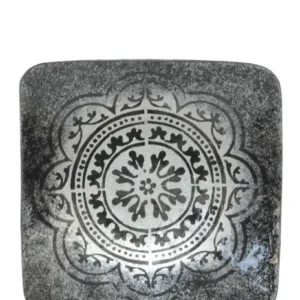 Kitchen Life Janus Square Platter - Noir jais
