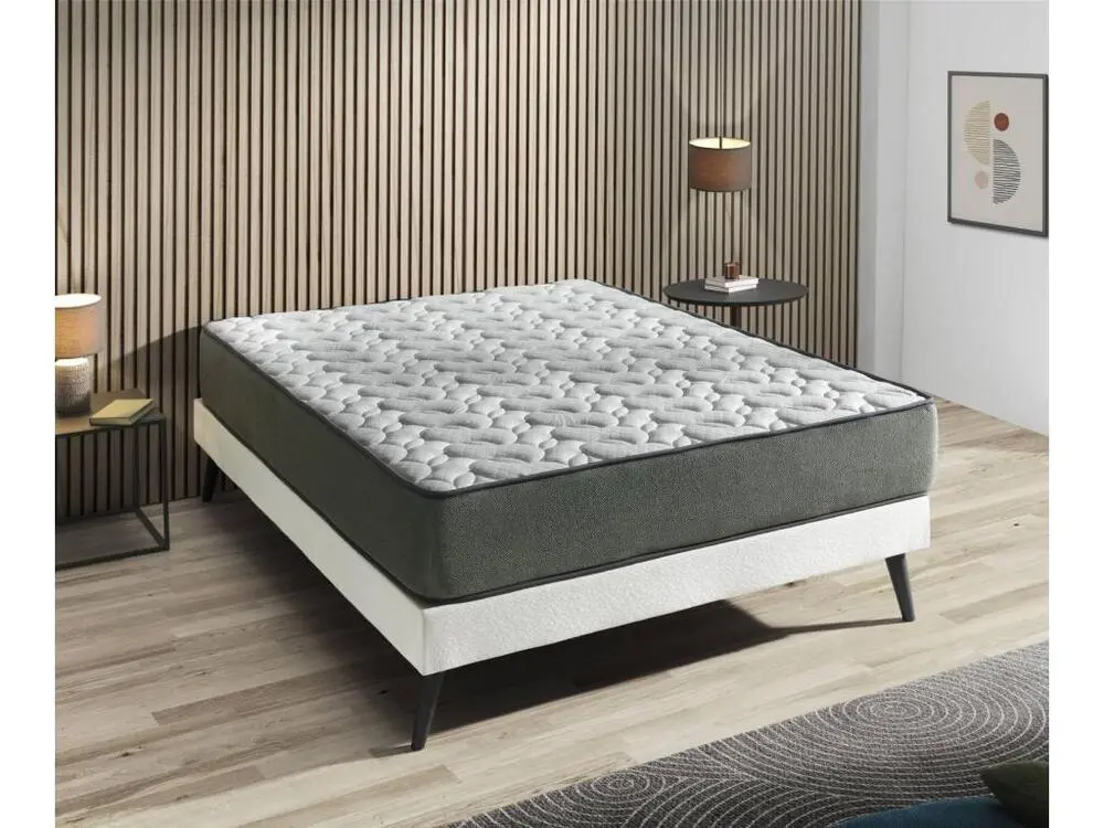 Matelas 180X190 GAMMA, Epaisseur 26 CM, Mousse à Memoire de forme. Dur