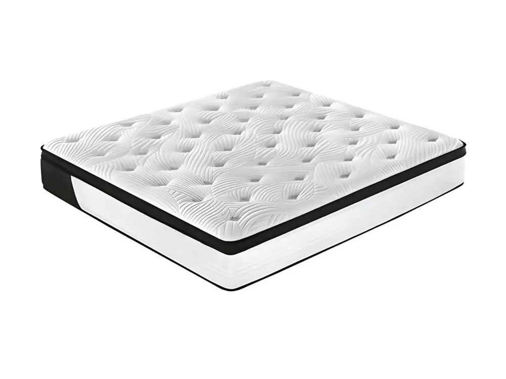 Matelas CASSIE 160x200cm - 690 Ressorts ensaches et memoire de forme - 30 cm