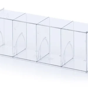 Modules de boîtiers basculants Auer transparent LxPxH: 60 x 168 x 207 cm KM 4 prendre à bas prix