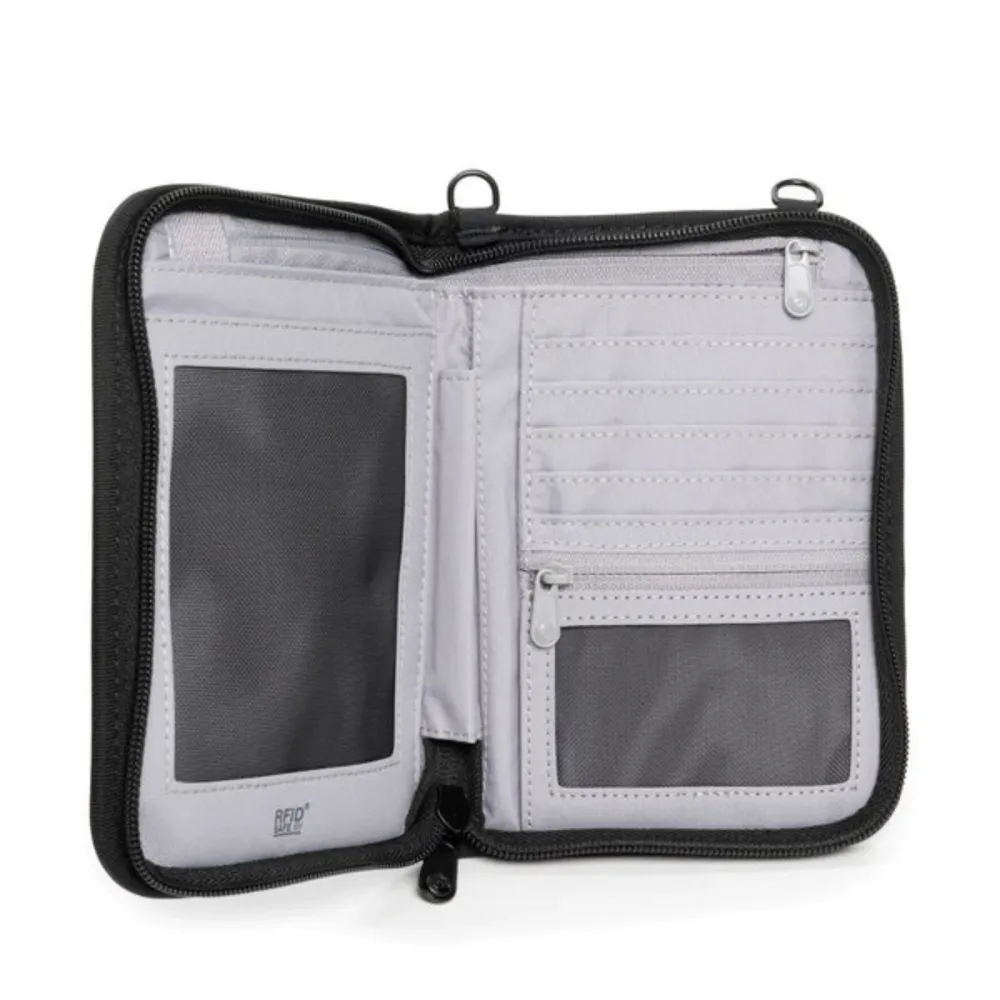 Pacsafe V150 Document Sac Organisateur compact Antift RFID Blocking Noir jais