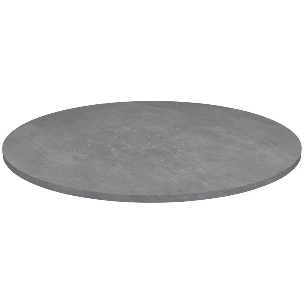 Plateau Rond 60 Cm, Effet Béton Pour Vireoo Pro, Statio
