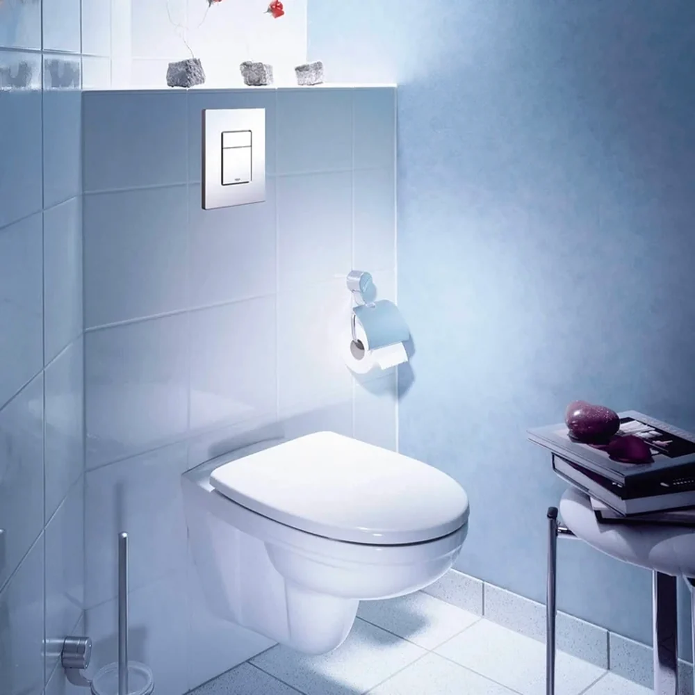 Porte-chèques Cassetta Incasso 'Uniset Grohe' Vaso Sospeso Doppio Scarico