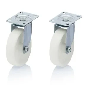 Roues Auer pour conteneurs réutilisables adaptées aux dimensions de base: 80 x 60 cm MBRA se fournir à bas prix