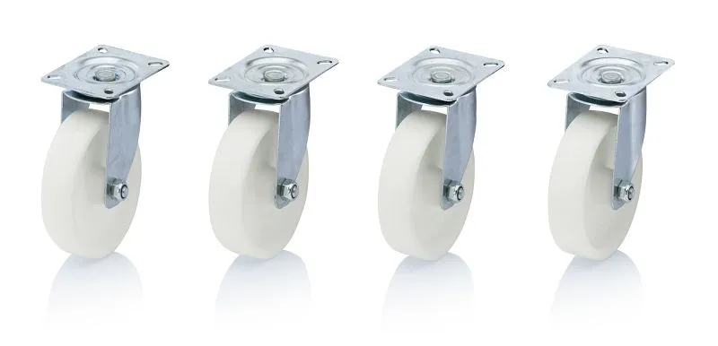 Roues Auer pour conteneurs réutilisables adaptées aux dimensions de base: 80 x 60 cm MBRA se fournir à bas prix