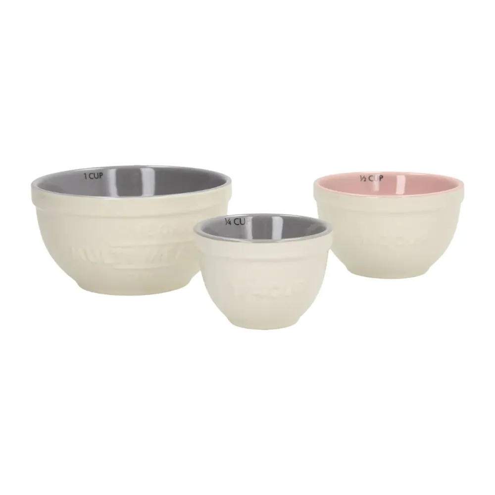 Set de 3 bols doseurs en céramique Mason Cash