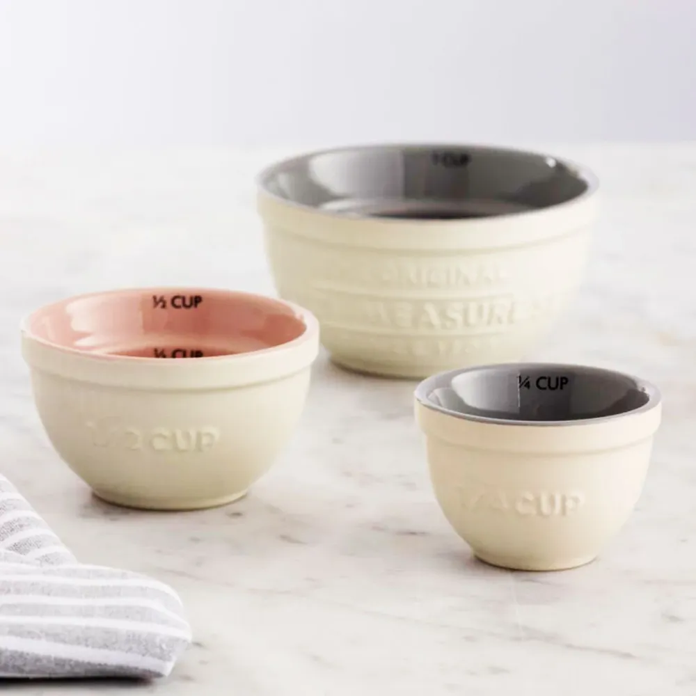 Set de 3 bols doseurs en céramique Mason Cash