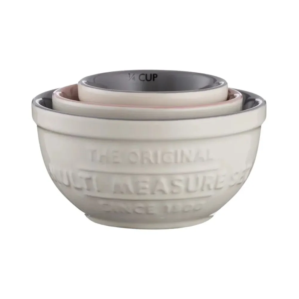 Set de 3 bols doseurs en céramique Mason Cash