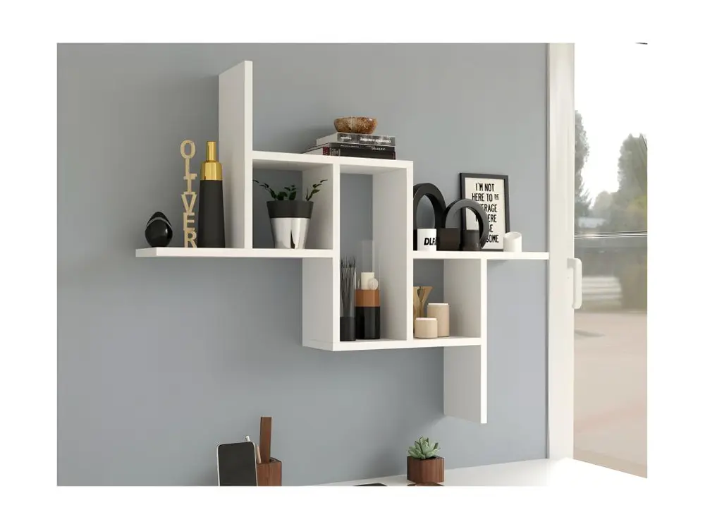 SIENNE | Table basse novateur | Table à café salon chambre bureau | Plateau 90x51x1,6 | Design minimaliste