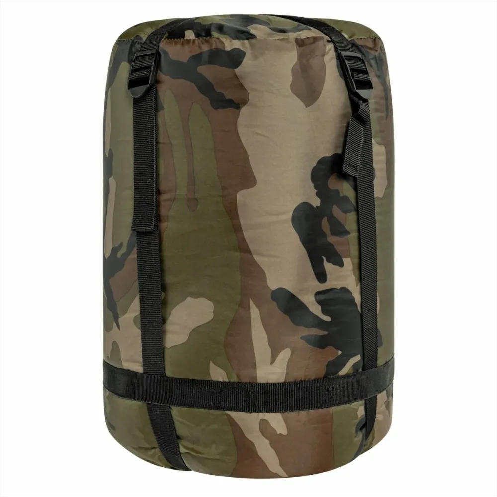 Sac de couchage de type Mil-Tec Mummy 225 cm Sac de transport en fibre creuse 2 couches | Impression | Grand Écran |