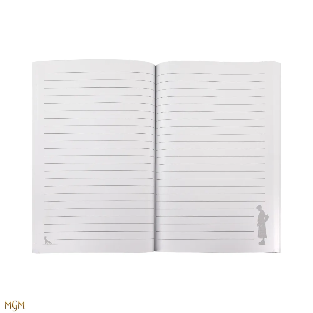 Ceci est mon temps d'écriture Carnet Noir Mercredi en Papier recyclé