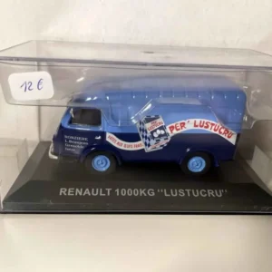 Archivage Premium Renault 1000 Kg bleue avec la publicité LUSTUCRU