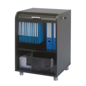 Bloc de formulaires Caisson de Bureau Noir Sur Roulettes - Coloris: Drapeau anglais 701