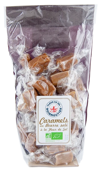 Caramels Au Beurre Salé À La Fleur De Sel Au Format 250 G pour Comptables
