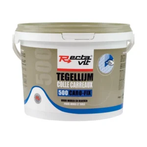 Carnet de reçus RECTAVIT COLLE CARRELAGE 500 CAROFIX - 4 KG