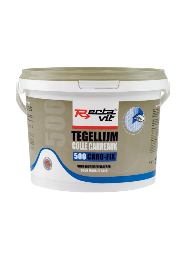 Carnet de reçus RECTAVIT COLLE CARRELAGE 500 CAROFIX - 4 KG