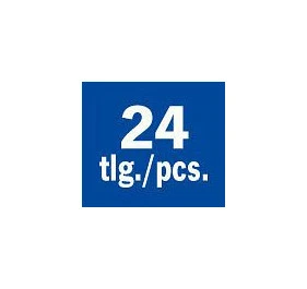 Cassette de forage Projahn HSS-G TURBO 24 pièces 1-105 / 05 mm dimensions du trou de carottage : 33 42 68 102 60424 comman...