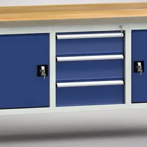 Etabli régulier KLW - 2000 x 700 x 900 mm L x P x H (version ERGO) WS247E-2000M40-E2074 acheter à bas prix