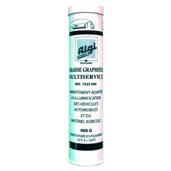 Graisse graphitée multi-usages - 400 g cartouche - ALGI EQUIPEMENTS Lot de 50