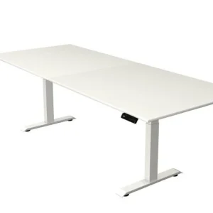 Kerkmann table debout/assise Move 4 moderne 250 x 100 cm cadre blanc plateau blanc 10091210 acheter à bas prix