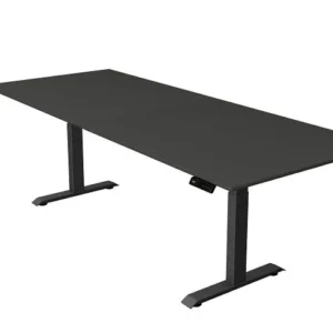 Kerkmann table debout/assise Move 4 nouveau 250 x 100 cm structure anthracite plateau de table anthracite 10081213 choisir...