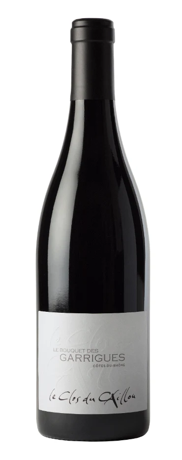 Porte-chèques Le Clos Du Caillou - Le Bouquet Des Garrigues Rouge 2019 Aoc Côtes Du Rhône - Carton De 6 Bouteilles De 75 C...