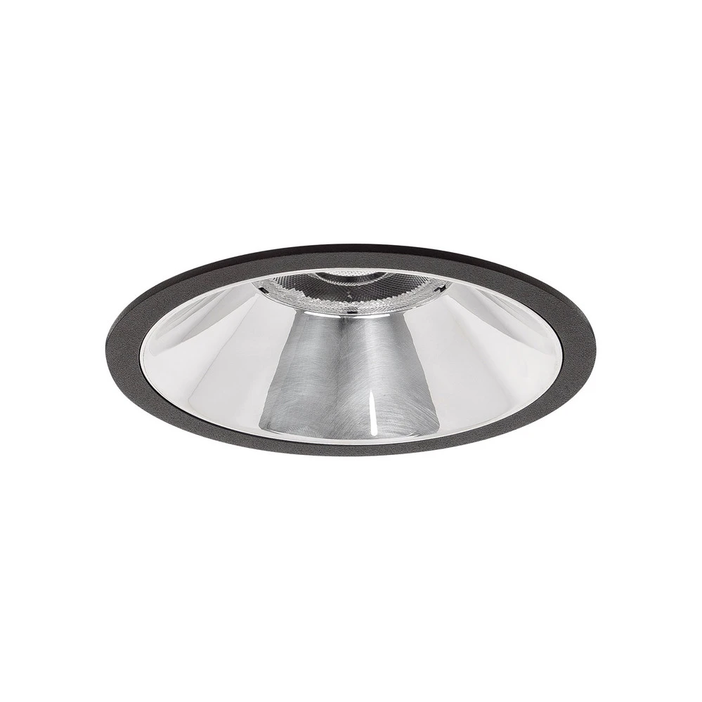 Professionnel - BRUMBERG Apollo Midi réflecteur lisse, rond, 4.000 K, noir