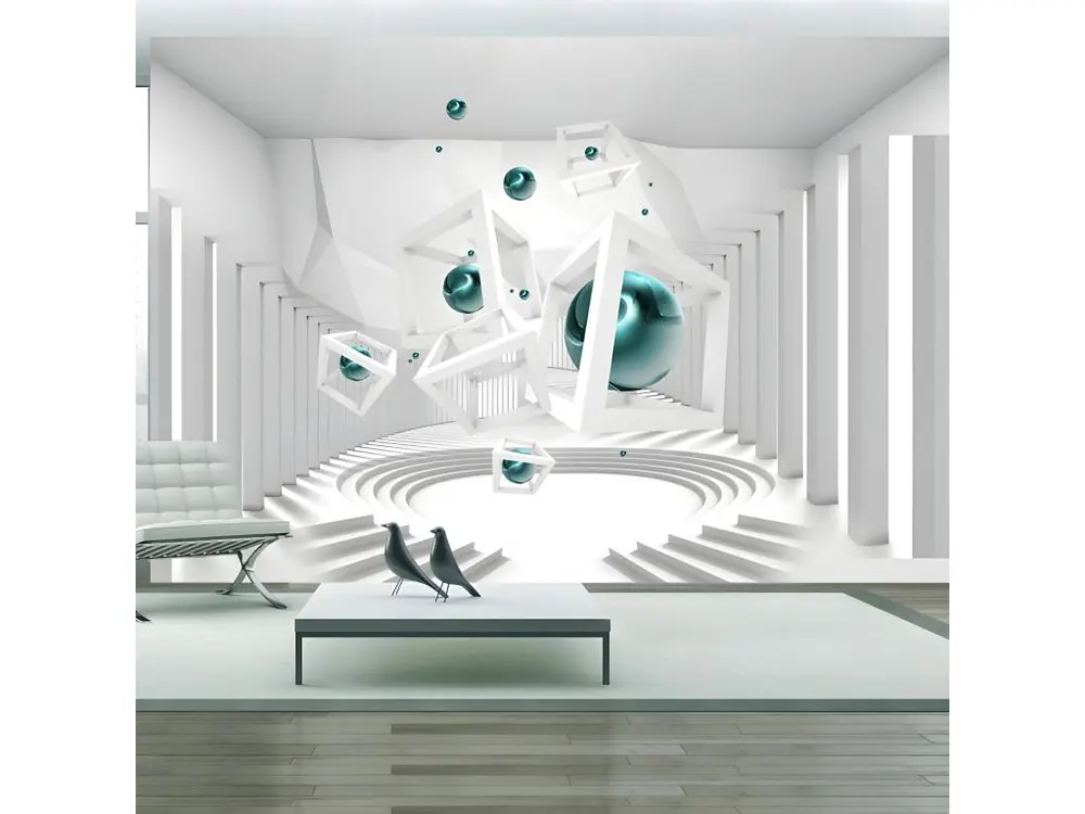 Professionnel - Papier Peint "Corridor Geometry" 280 x 400 cm
