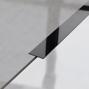 Bandes décoratives I Noir poli - 28 cm x 270 cm x ep. 0,65