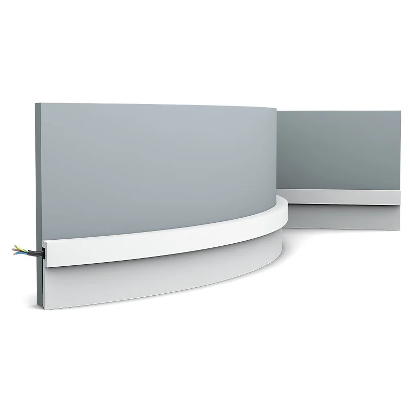 Carton entier 40 mètres linéaires de profils en U PX198F - L 200 x H 8,3 x L 2 - ORAC DECOR