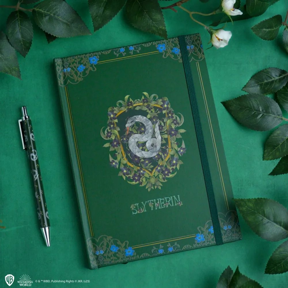 Coffret de Carnets de Luxe du Monde Magique de Serpentard