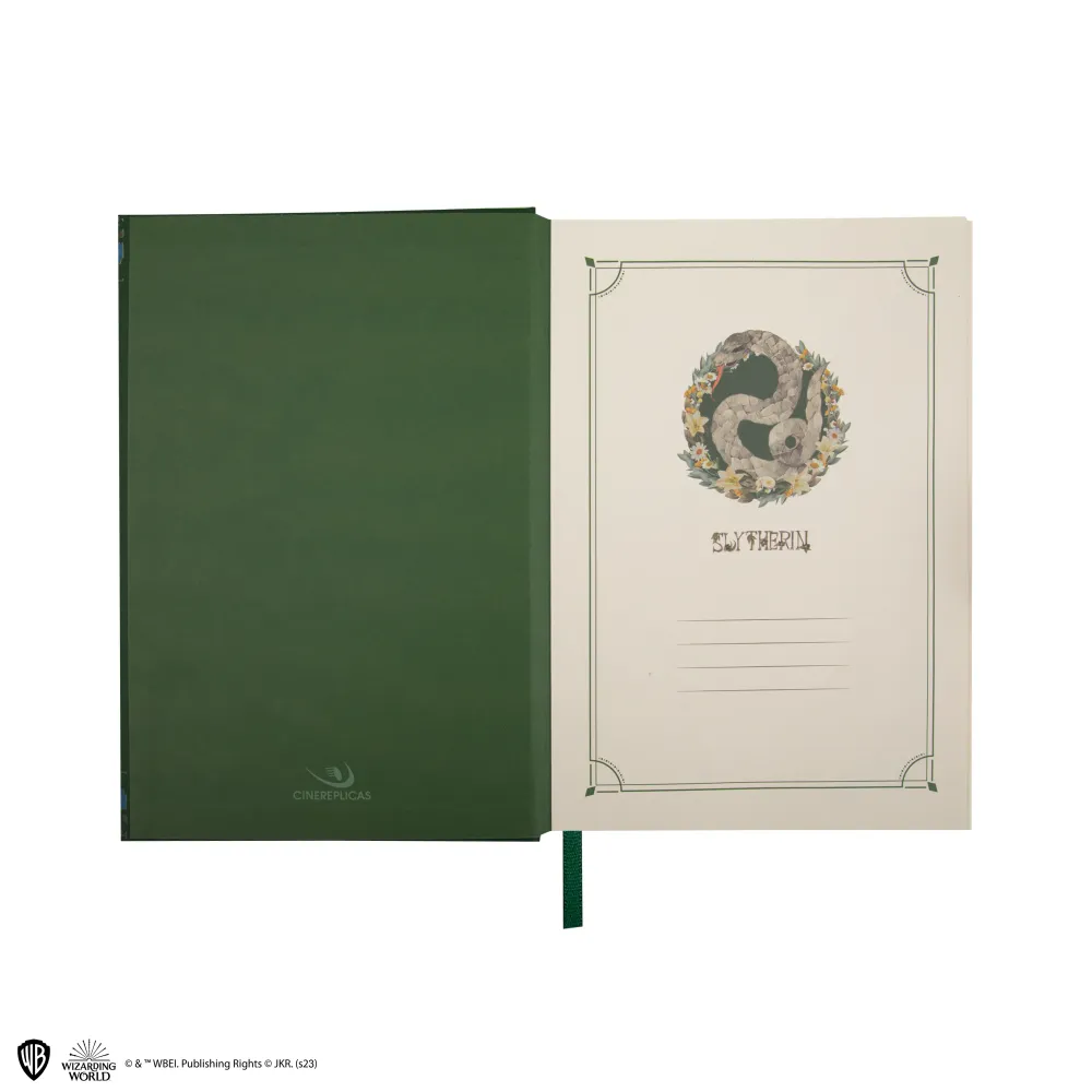 Coffret de Carnets de Luxe du Monde Magique de Serpentard