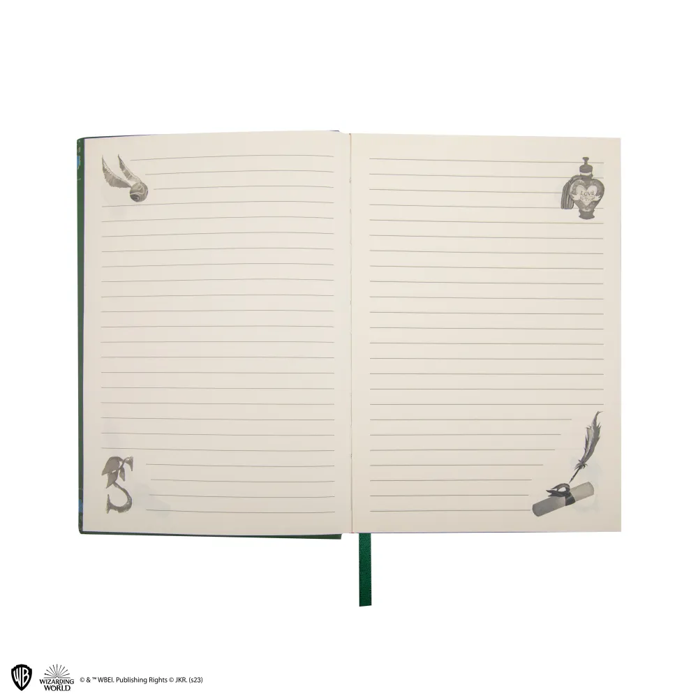Coffret de Carnets de Luxe du Monde Magique de Serpentard
