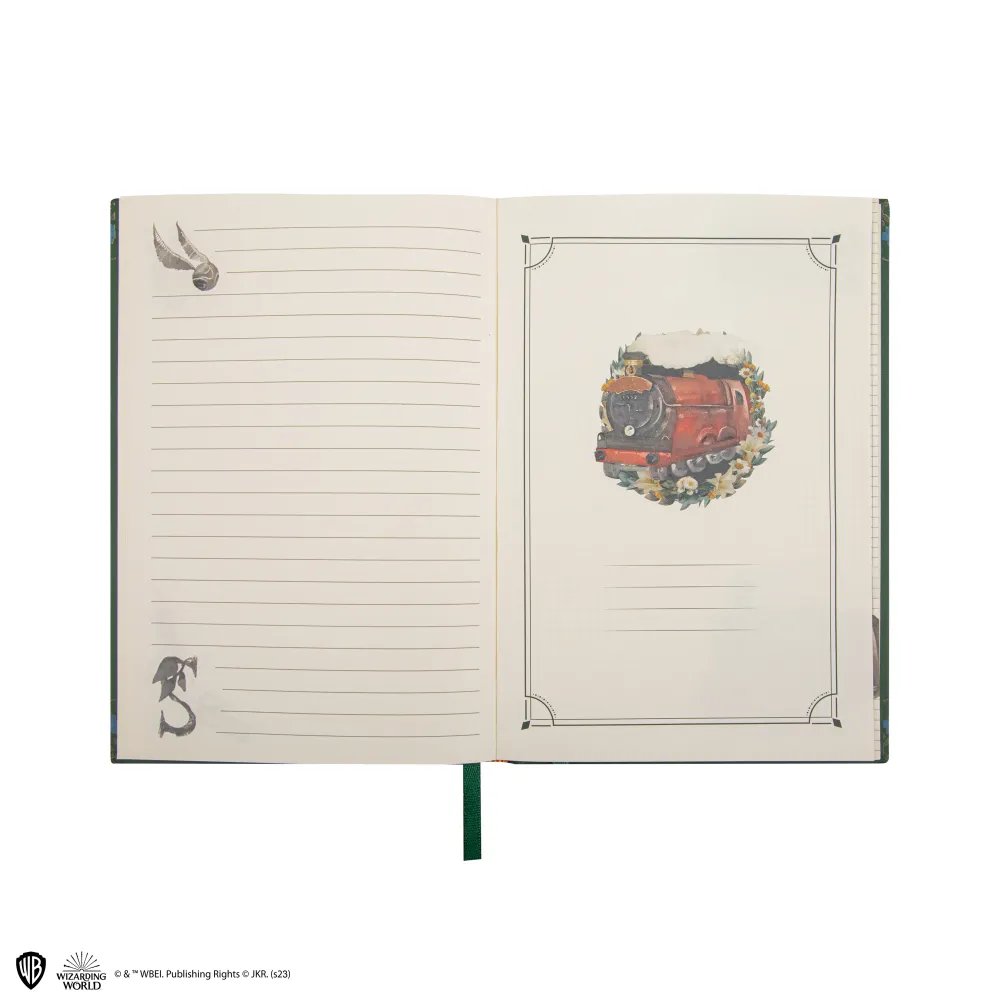 Coffret de Carnets de Luxe du Monde Magique de Serpentard