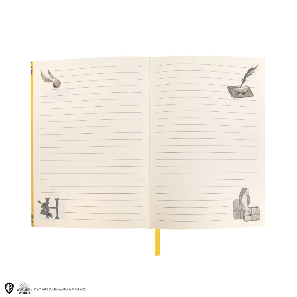 Poufsouffle Monde Magique Ensemble de Carnets Grandiose