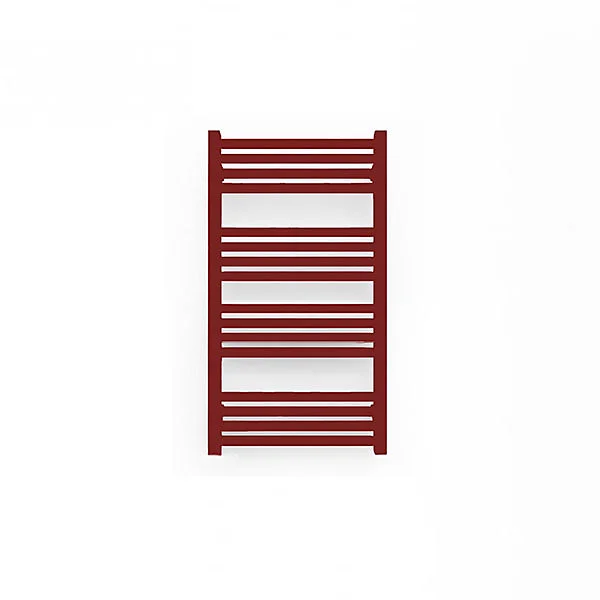 Sèche-serviette électrique rouge brun 900mm de haut - 530mm de grand - 400 Watt - FIO900/530E13011