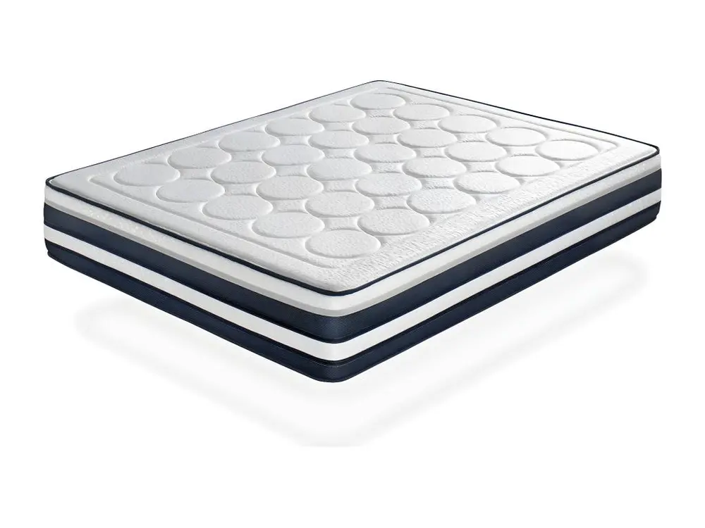 Matelas 150X180 COLUMBATEX, Epaisseur 26 CM, Renforcement lombaire en élastomère et Memoire de forme
